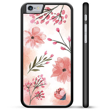 iPhone 6 / 6S Beskyttelsesdeksel - Rosa Blomster