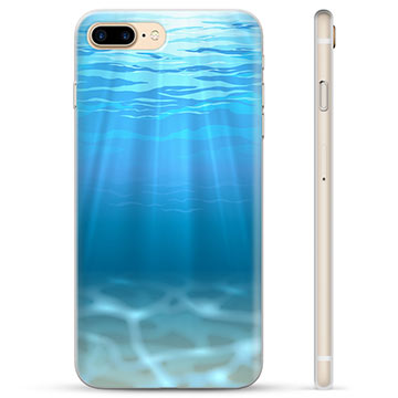 iPhone 7 Plus / iPhone 8 Plus TPU-deksel - Hav