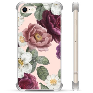 iPhone 7/8/SE (2020)/SE (2022) Hybrid-deksel - Romantiske Blomster