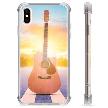 iPhone X / iPhone XS Hybrid-deksel - Gitar