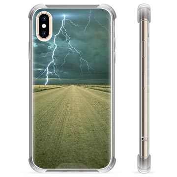 iPhone X / iPhone XS Hybrid-deksel - Storm