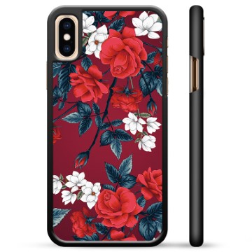 iPhone X / iPhone XS Beskyttelsesdeksel - Vintage Blomster