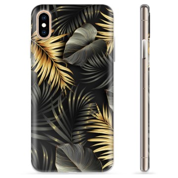 iPhone XS Max TPU-deksel - Gulde Blader