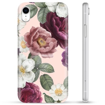 iPhone XR TPU-deksel - Romantiske Blomster