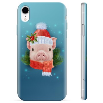 iPhone XR TPU-deksel - Julegris