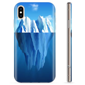 iPhone XS Max TPU-deksel - Isfjell