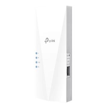 TP-Link RE600X V2 WiFi rekkeviddeforlenger Montebar i veggen