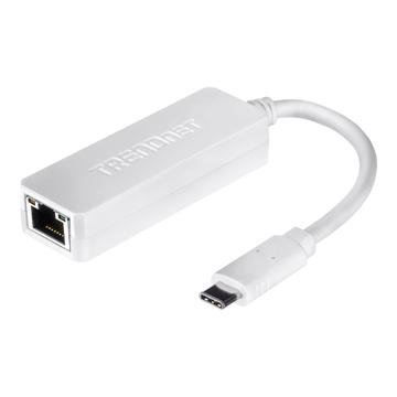 Trendnet USB-C til Gigabit Ethernet-nettverksadapter - Hvit