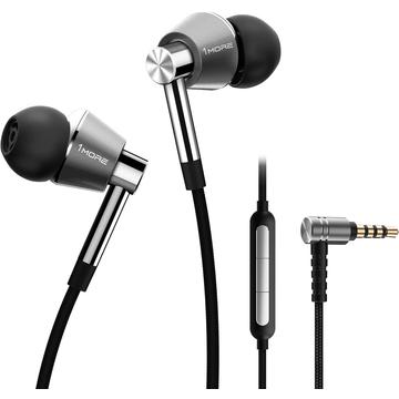 1MORE E1001 Triple Driver Wired In-Ear-hodetelefoner med ledning - 3.5mm - Sølv