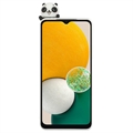 Samsung Galaxy A04s/A13 5G 3D Cartoon TPU-deksel - Hvit Panda