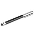 4smarts 2-i-1 stylus-penn til skrivning og redusering av fingeravtrykk - svart