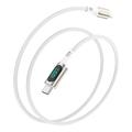 4smarts DigitCord USB-C / USB-C-kabel - 100W, 3m - Hvit