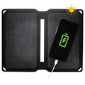 4smarts Sammenleggbart Solcellepanel - USB-A, 10W - Svart