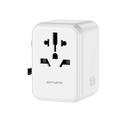 4smarts Nomad World Travel Adapter - 20W, EU, UK, US, AUS - Hvit