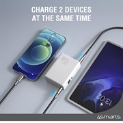 4smarts Pocket Slim 10000mAh Power Bank - 45W, 2x USB-C