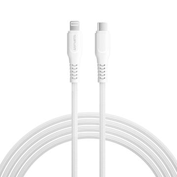 4smarts RapidCord PD USB-C / Lightning-kabel - 1.5m - Hvit