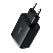 Baseus kompakt hurtiglader CCXJ020101, 3x USB, 17W