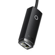 Baseus Lite Series USB til RJ45-nettverksadapter WKQX000001, 100 Mbps - svart