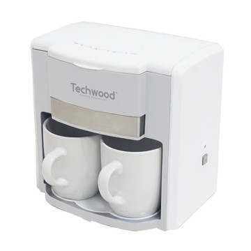 Techwood 2-kopps pour-over kaffetrakter