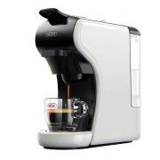 HiBREW H1A kapselkaffemaskin 4-i-1 - hvit