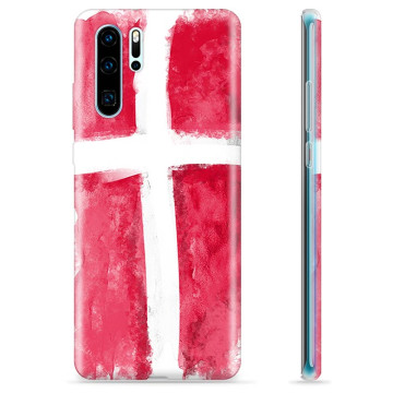 Huawei P30 Pro TPU-deksel - Dansk Flagg