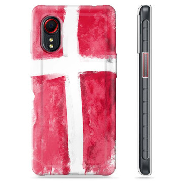 Samsung Galaxy Xcover 5 TPU-deksel - Dansk Flagg