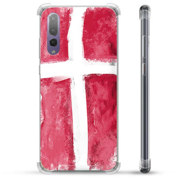 Huawei P20 Pro Hybrid-deksel  - Dansk Flagg