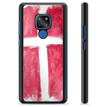 Huawei Mate 20 Beskyttelsesdeksel - Dansk Flagg