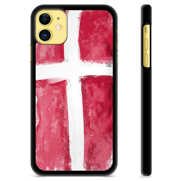 Beskyttelsesdeksel til iPhone 11 - Dansk Flagg