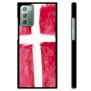 Samsung Galaxy Note20 Beskyttelsesdeksel - Dansk Flagg