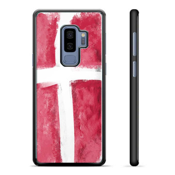 Samsung Galaxy S9+ Beskyttelsesdeksel - Dansk Flagg