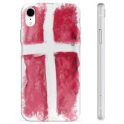 iPhone XR TPU-deksel - Dansk Flagg