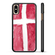 iPhone XS Max Beskyttelsesdeksel - Dansk Flagg