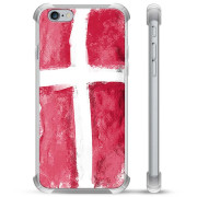 iPhone 6 Plus / 6S Plus Hybrid-deksel  - Dansk Flagg