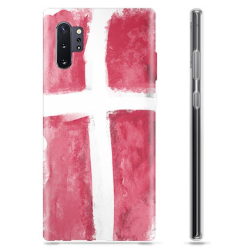 Samsung Galaxy Note10+ TPU-deksel - Dansk Flagg