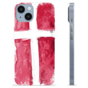 iPhone 14 TPU-deksel - Dansk Flagg