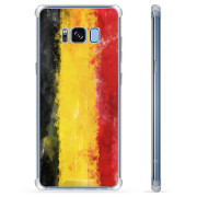 Samsung Galaxy S8 Hybrid-deksel  - Tysk Flagg