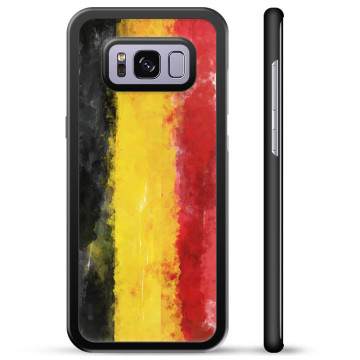 Samsung Galaxy S8 Beskyttelsesdeksel - Tysk Flagg