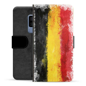 Samsung Galaxy S9 Premium Flip Case - Tysk Flagg