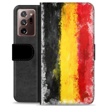 Samsung Galaxy Note20 Ultra Premium Flip Case - Tysk Flagg