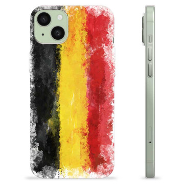 iPhone 15 Plus TPU-deksel - Tysk Flagg