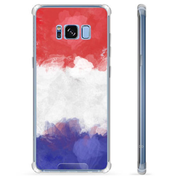 Samsung Galaxy S8 Hybrid-deksel  - Fransk Flagg