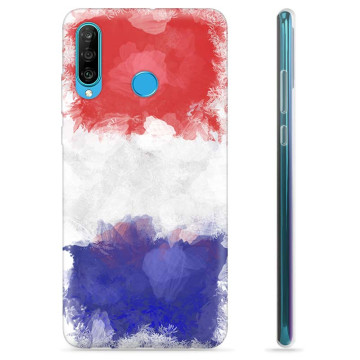 Huawei P30 Lite TPU-deksel - Fransk Flagg