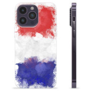 iPhone 14 Pro Max TPU-deksel - Fransk Flagg