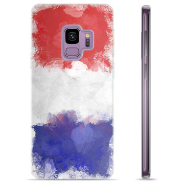 Samsung Galaxy S9 TPU-deksel - Fransk Flagg