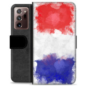 Samsung Galaxy Note20 Ultra Premium Flip Case - Fransk Flagg