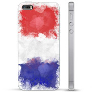 iPhone 5/5S/SE Hybrid-deksel  - Fransk Flagg