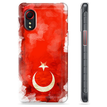 Samsung Galaxy Xcover 5 TPU-deksel - tyrkisk Flagg