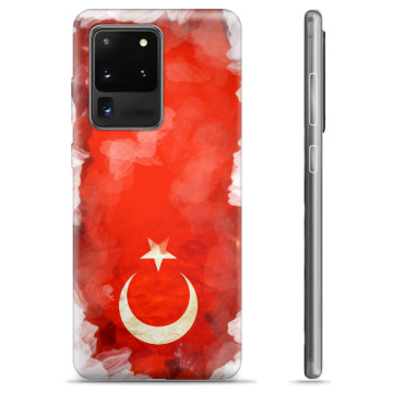 Samsung Galaxy S20 Ultra TPU-deksel - tyrkisk Flagg