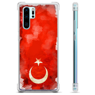 Huawei P30 Pro Hybrid-deksel  - tyrkisk Flagg